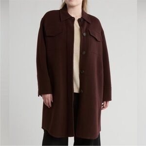 Vince Brown Wool Jacket